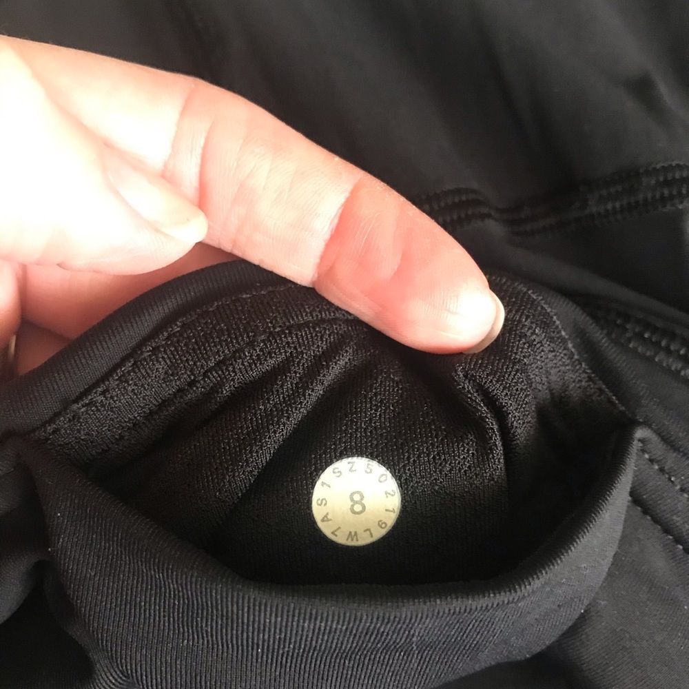 Lululemon High Waist Scrunch Side Shorts